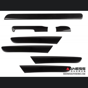 Volkswagen Golf VI (Mk.6) Interior Trim Cover Kit by Feroce - Carbon Fiber